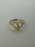 Golden Heart Ring