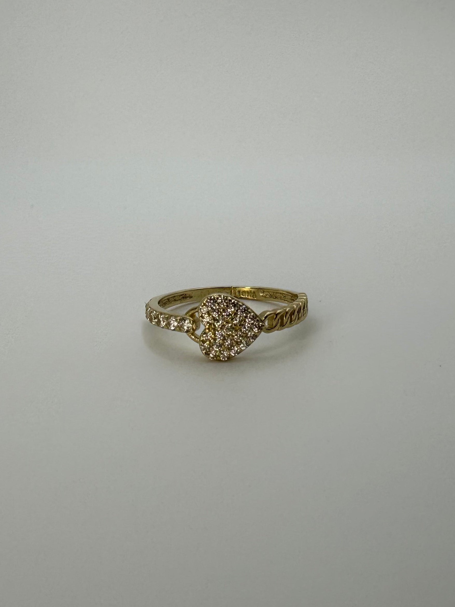 Lock of Love Ring 10K